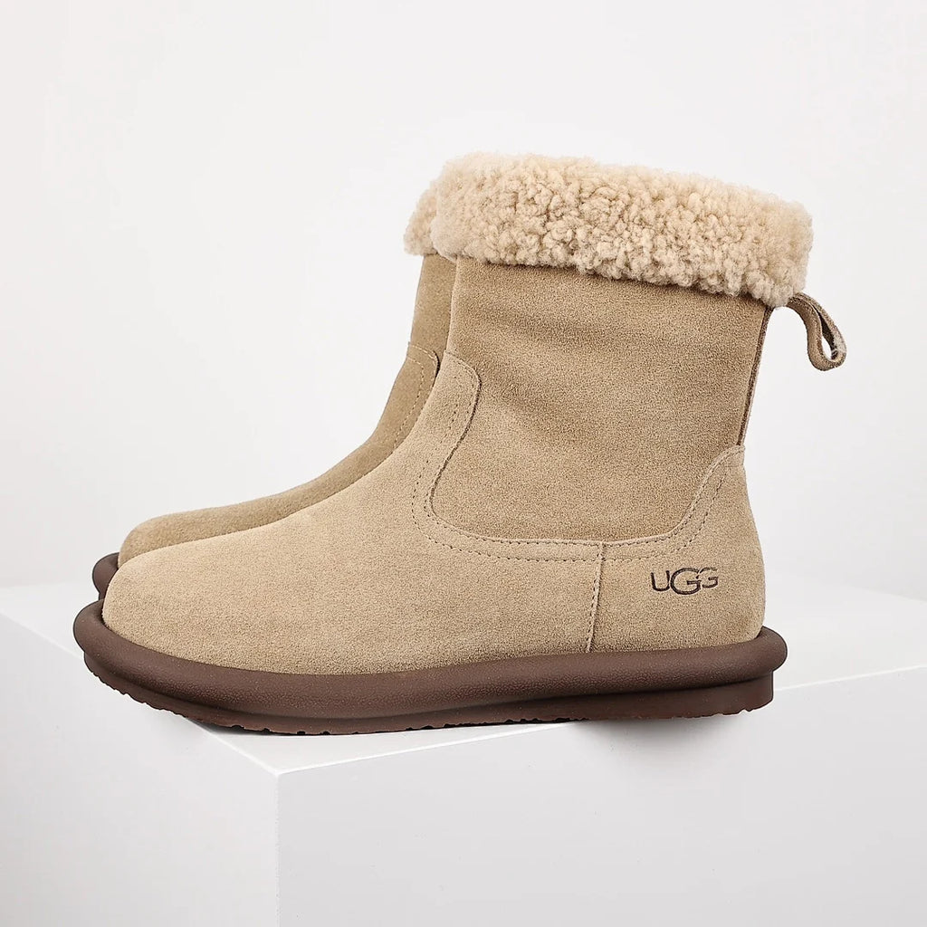 UGG Curly Shearling Snow Boots – Warm-Lined Women's Winter Boot