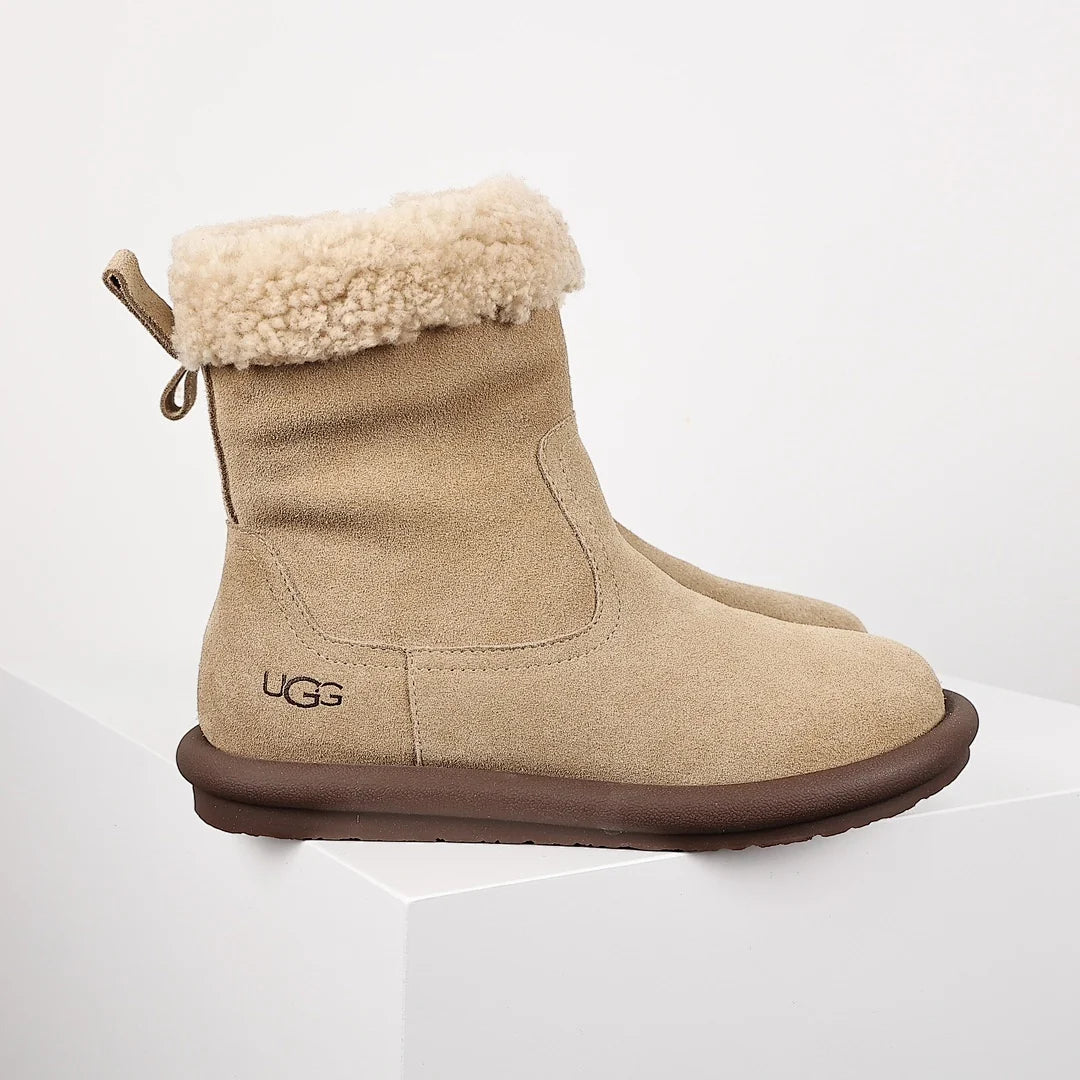 UGG Curly Shearling Snow Boots – Warm-Lined Women's Winter Boot