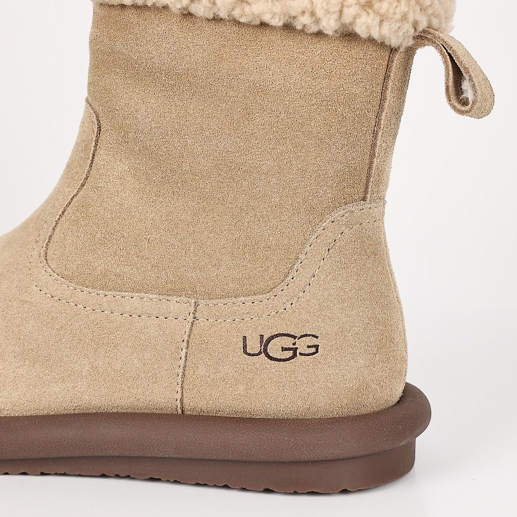 UGG Curly Shearling Snow Boots – Warm-Lined Women's Winter Boot