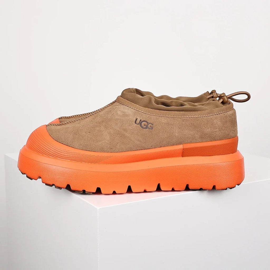 UGG Closed-Toe Low-Top Snow Boots – Bronze | Warm-Lined Unisex Winter Boots