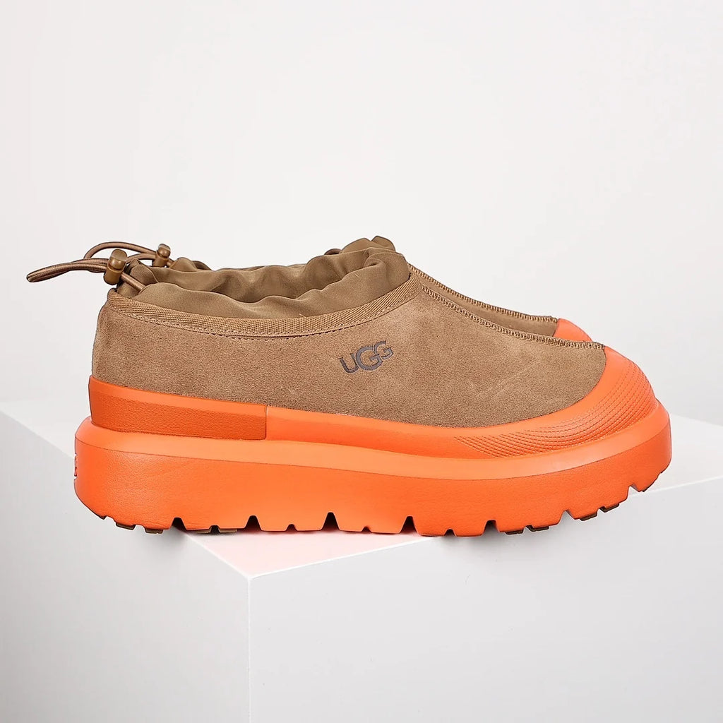 UGG Closed-Toe Low-Top Snow Boots – Bronze | Warm-Lined Unisex Winter Boots