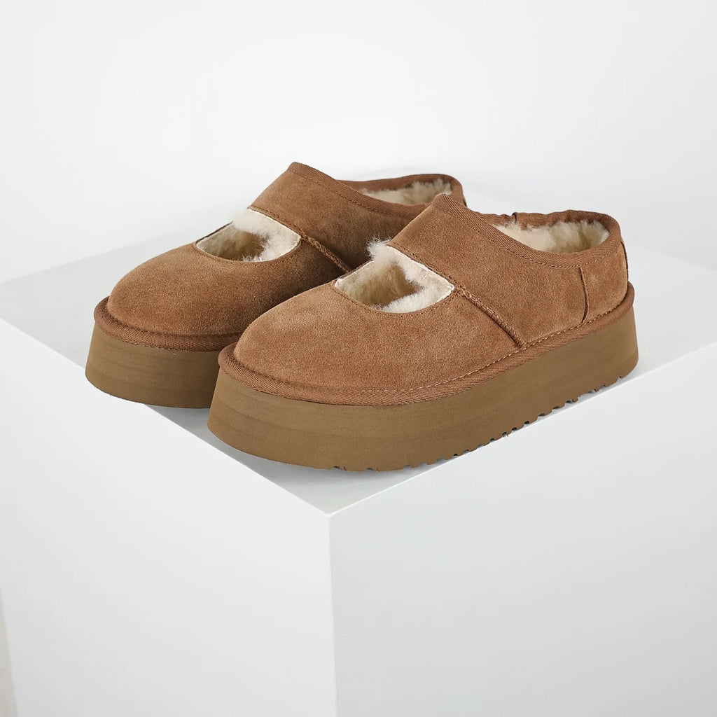 UGG Platform Short Snow Boot – Chunky Sole, Warm-Lined Women's Winter Boot