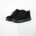 UGG Burleigh Chukka Boot – Black | Warm-Lined Men's Lace-Up Suede Winter Boot