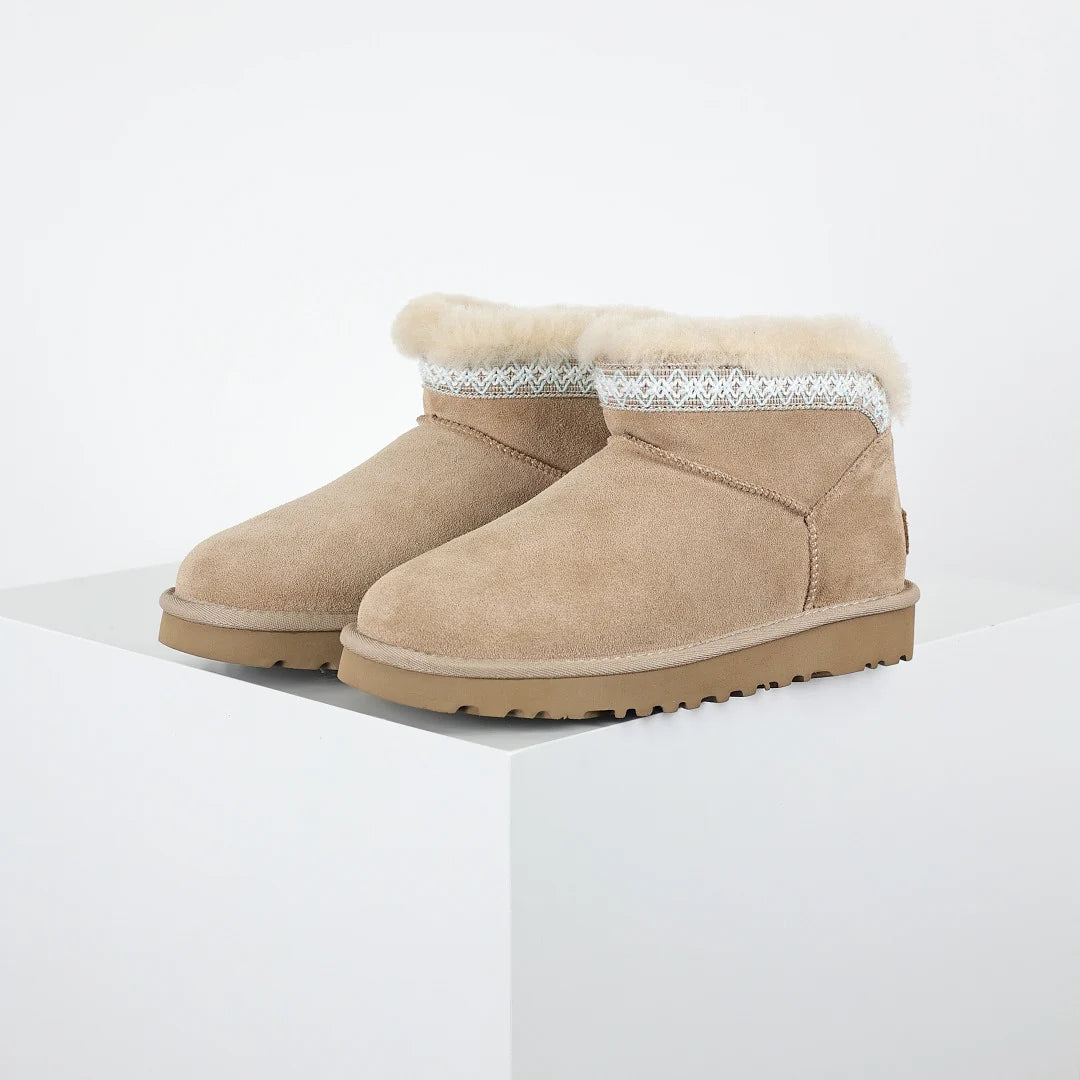 UGG Platform Short Snow Boot – Chunky Sole, Warm-Lined Women's Winter Boot