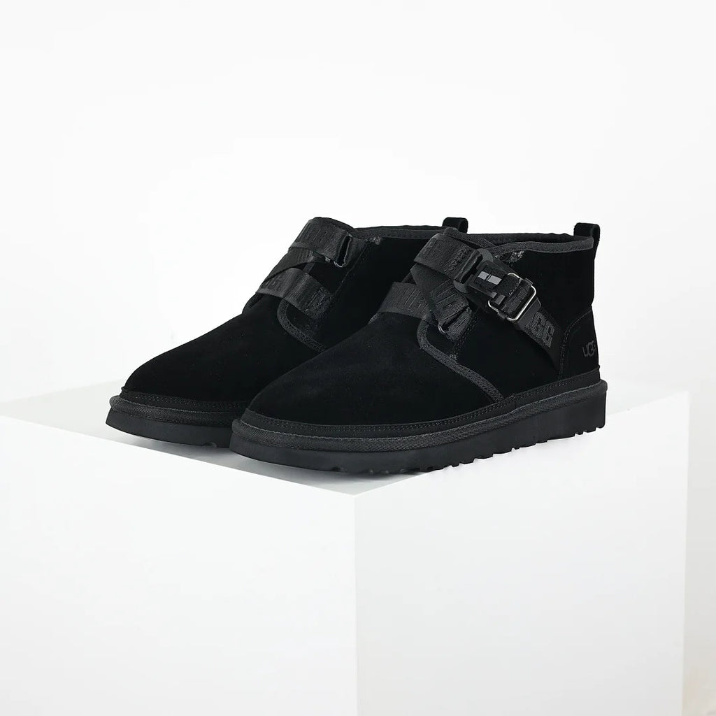 UGG Platform Short Snow Boot – Chunky Sole, Warm-Lined Men's Winter Boot