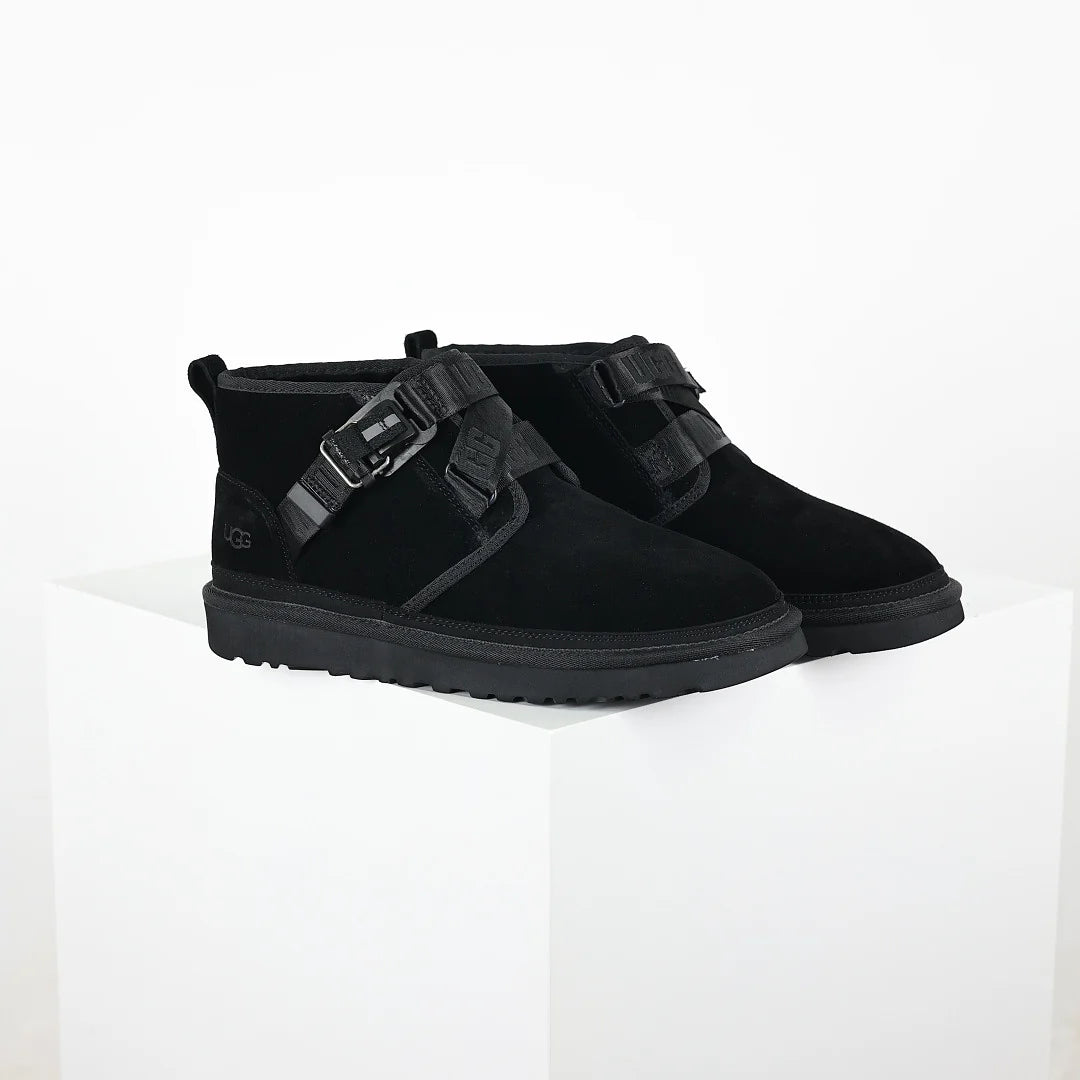 UGG Platform Short Snow Boot – Chunky Sole, Warm-Lined Men's Winter Boot