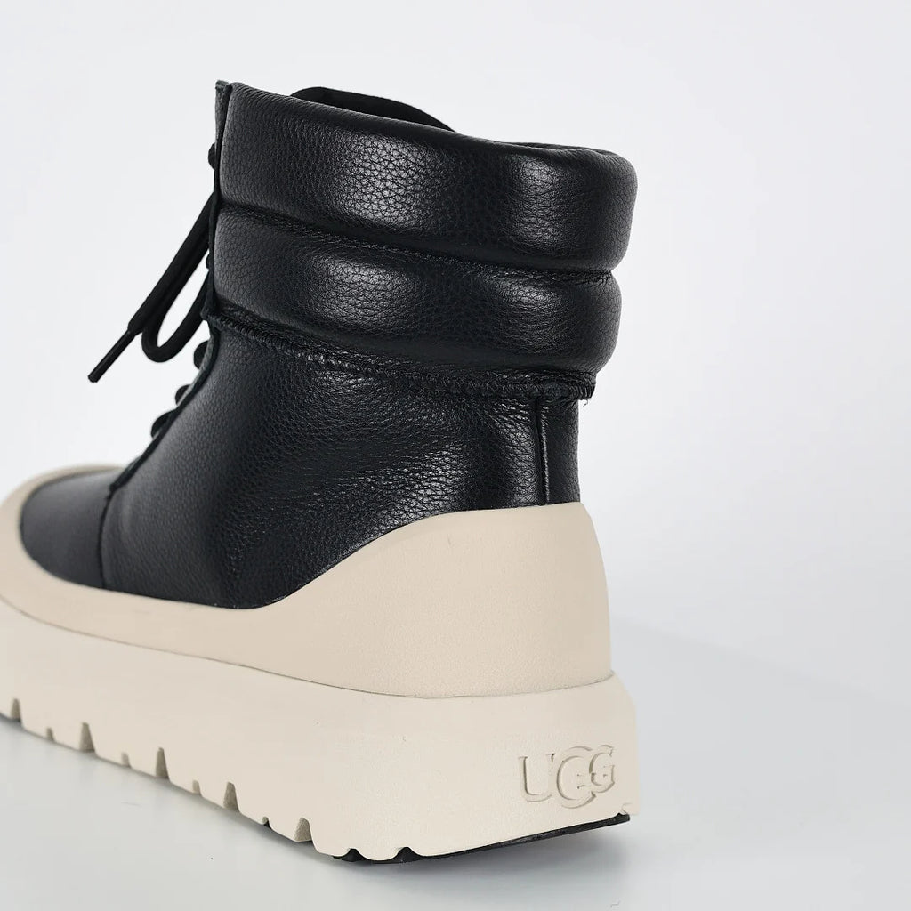 UGG Neumel Weather Hybrid Men's Lace-Up Boot – Black & Cream