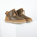 UGG Platform Short Snow Boot – Chunky Sole, Warm-Lined Men's Winter Boot