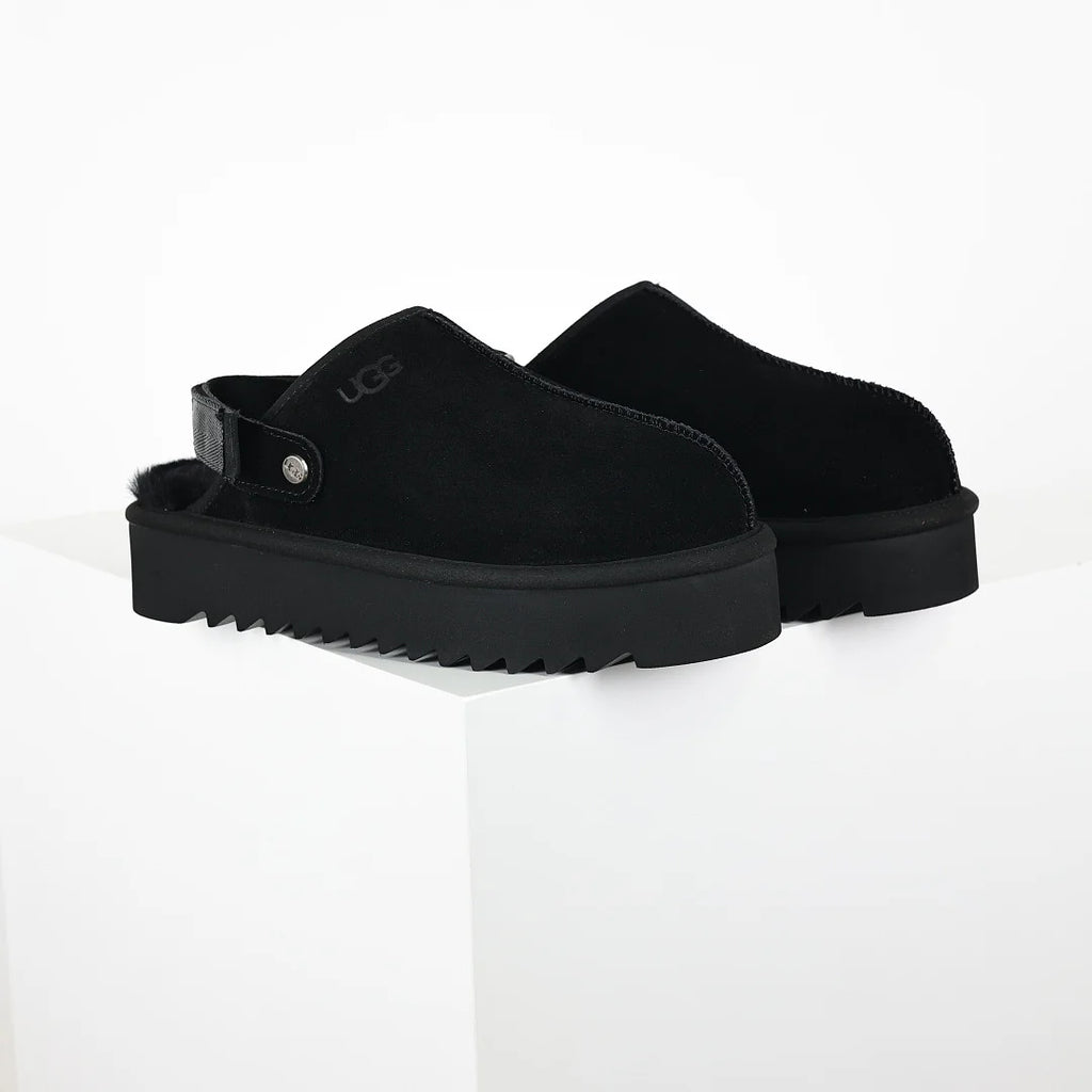 UGG Tazz Platform Mule Slipper – Chunky Sole, Warm-Lined Women's Slip-On