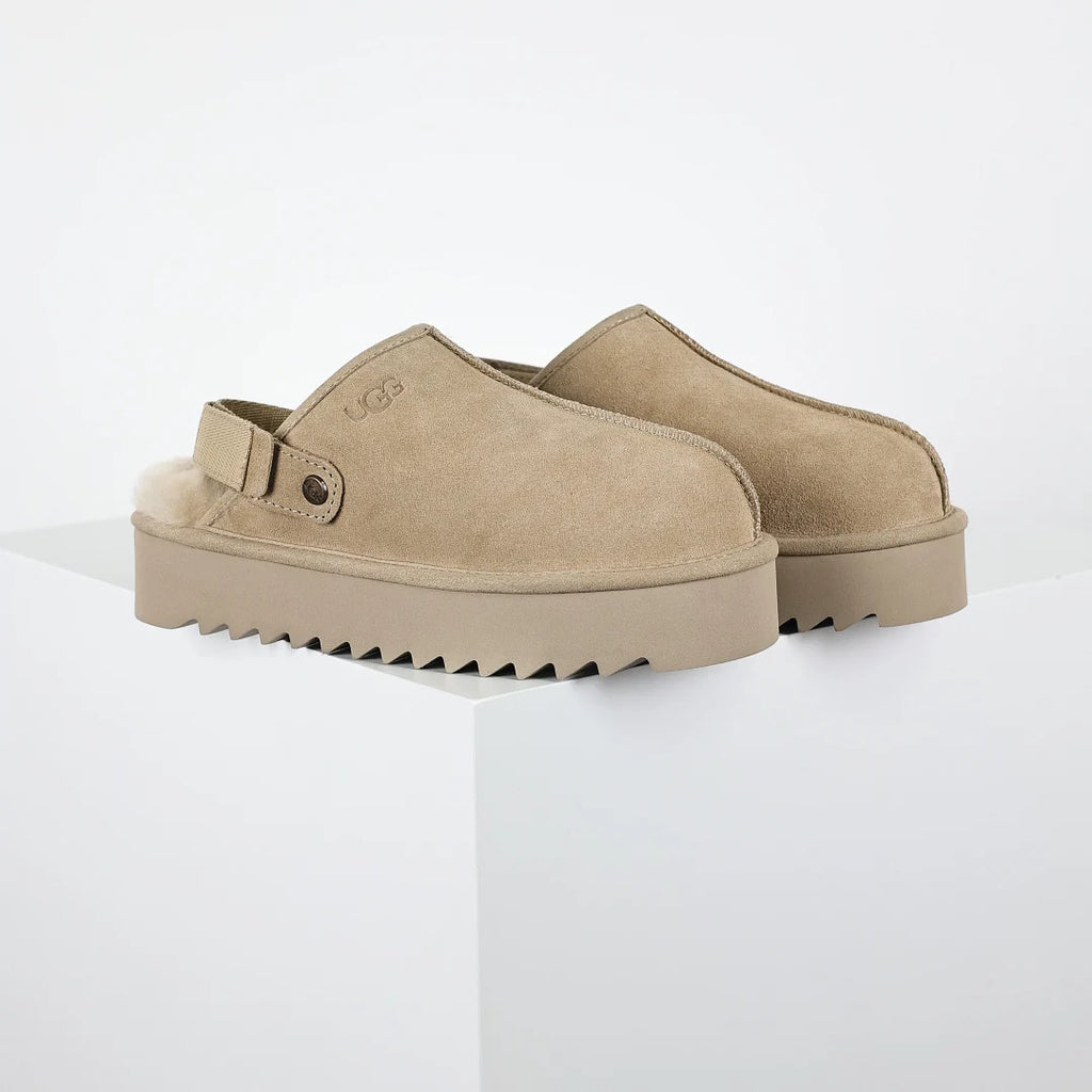UGG Tazz Platform Mule Slipper – Chunky Sole, Warm-Lined Women's Slip-On