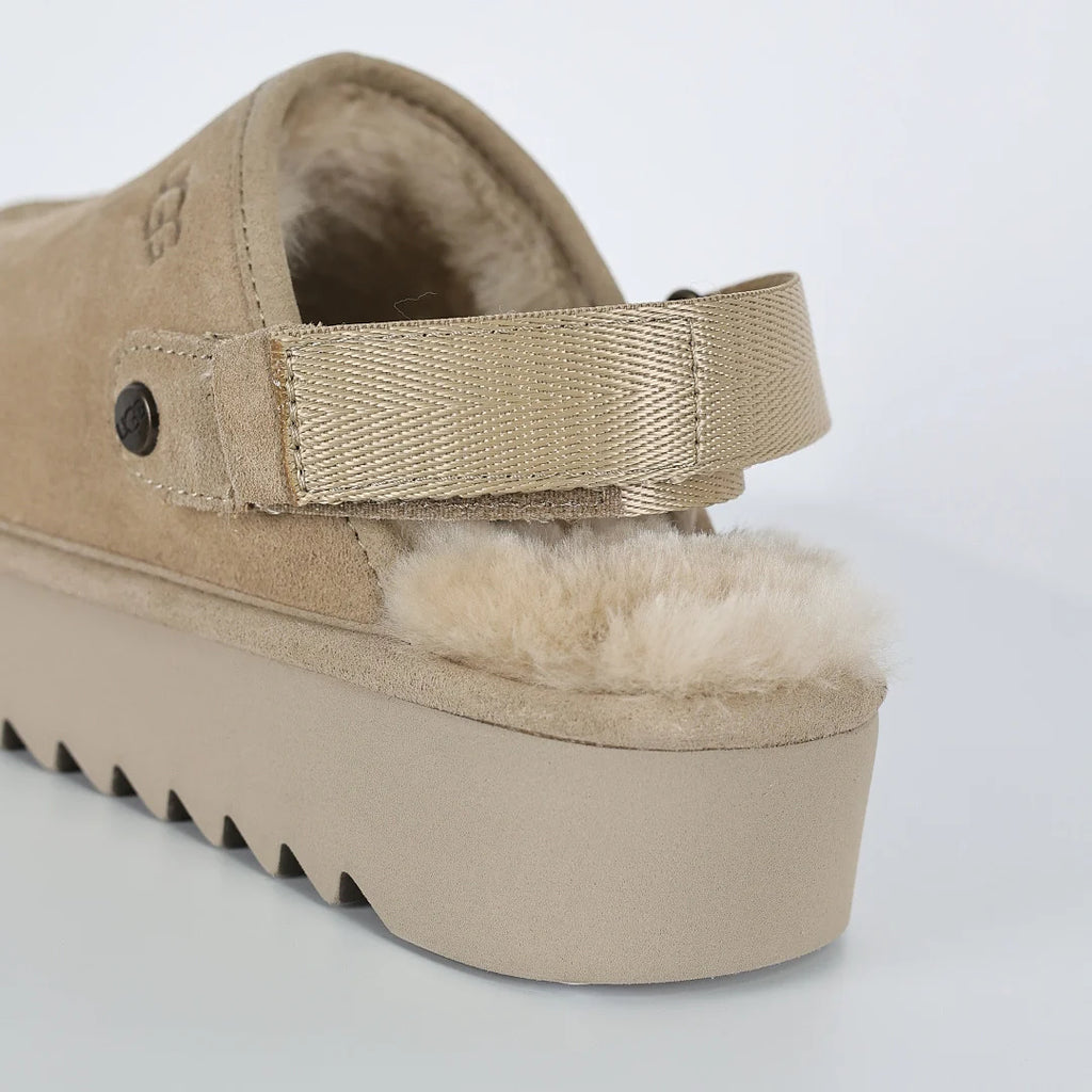 UGG Tazz Platform Mule Slipper – Chunky Sole, Warm-Lined Women's Slip-On