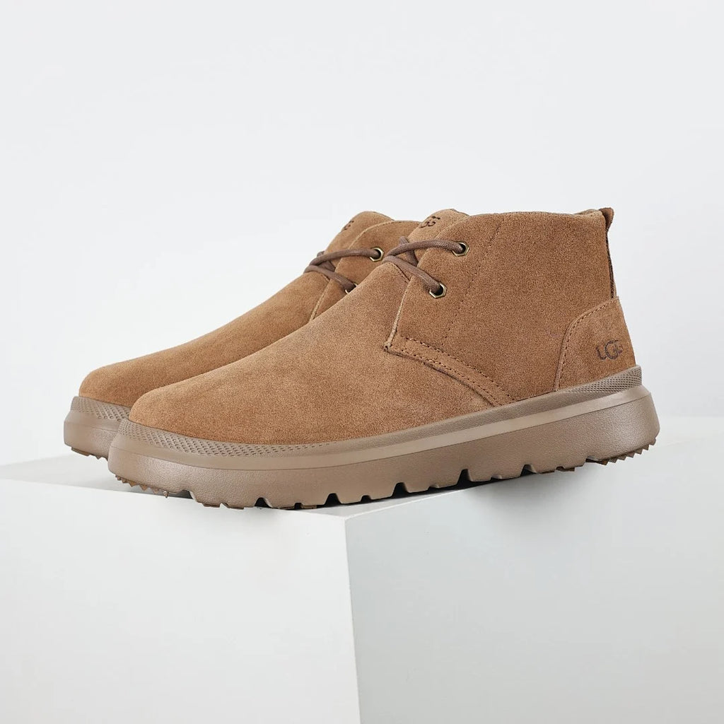 UGG Platform Short Snow Boot – Chunky Sole, Warm-Lined Men's Winter Boot
