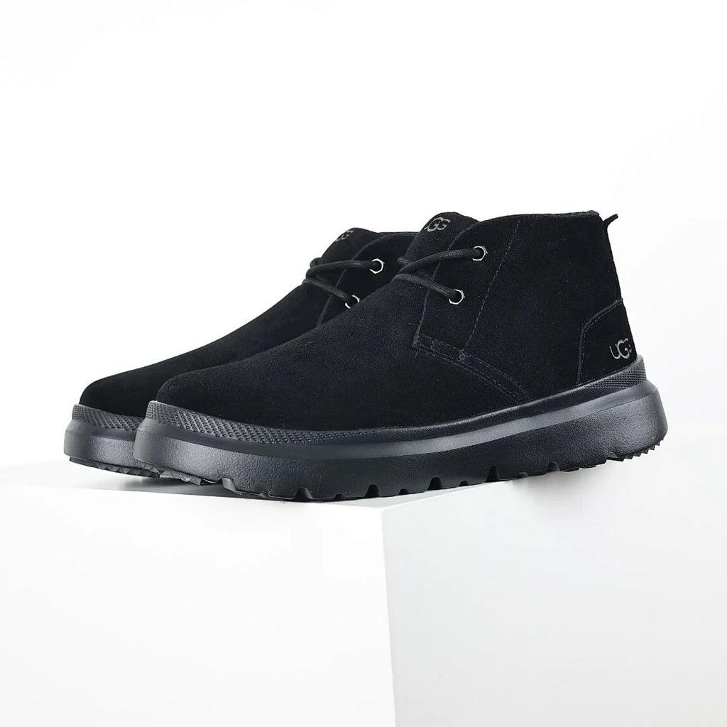 UGG Platform Short Snow Boot – Chunky Sole, Warm-Lined Men's Winter Boot