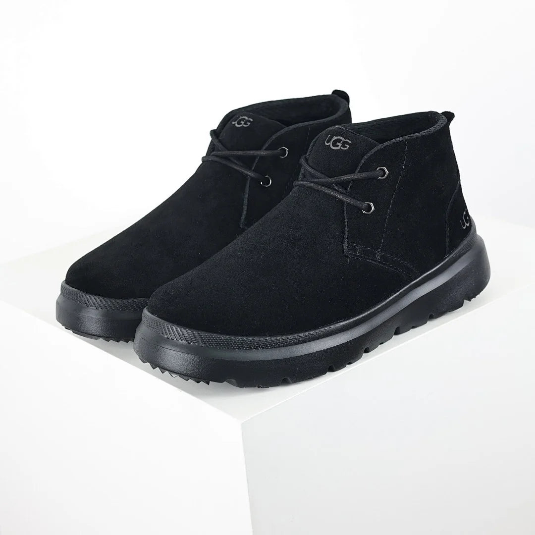 UGG Platform Short Snow Boot – Chunky Sole, Warm-Lined Men's Winter Boot