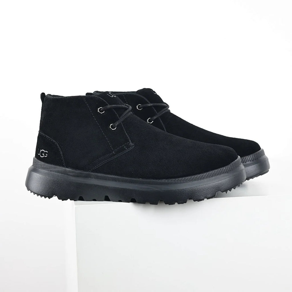 UGG Platform Short Snow Boot – Chunky Sole, Warm-Lined Men's Winter Boot