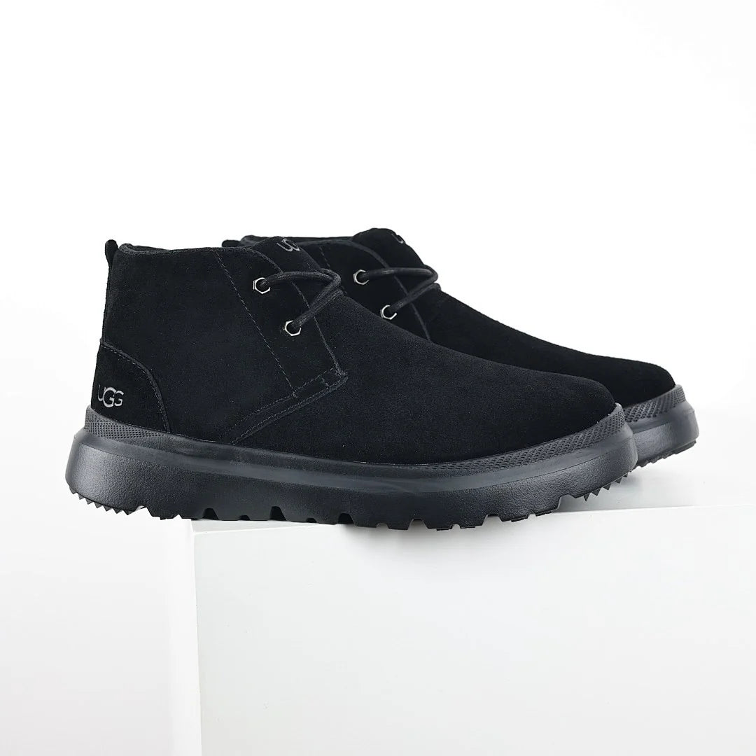 UGG Platform Short Snow Boot – Chunky Sole, Warm-Lined Men's Winter Boot
