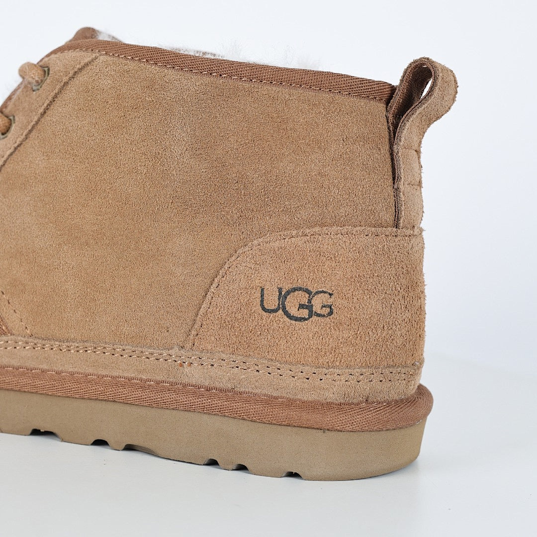UGG Neumel Boot – Chestnut | Three-Eyelet Lace-Up Shearling-Lined Unisex Chukka