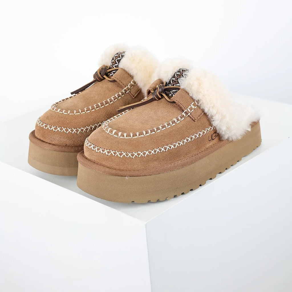 UGG Classic Mini Platform Boot – 3cm Chunky Sole | Women's Warm-Lined Winter Boot