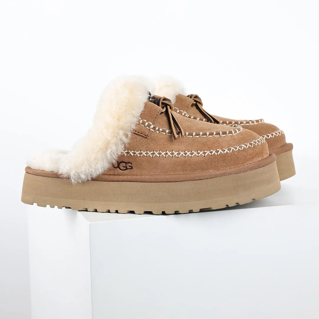 UGG Classic Mini Platform Boot – 3cm Chunky Sole | Women's Warm-Lined Winter Boot