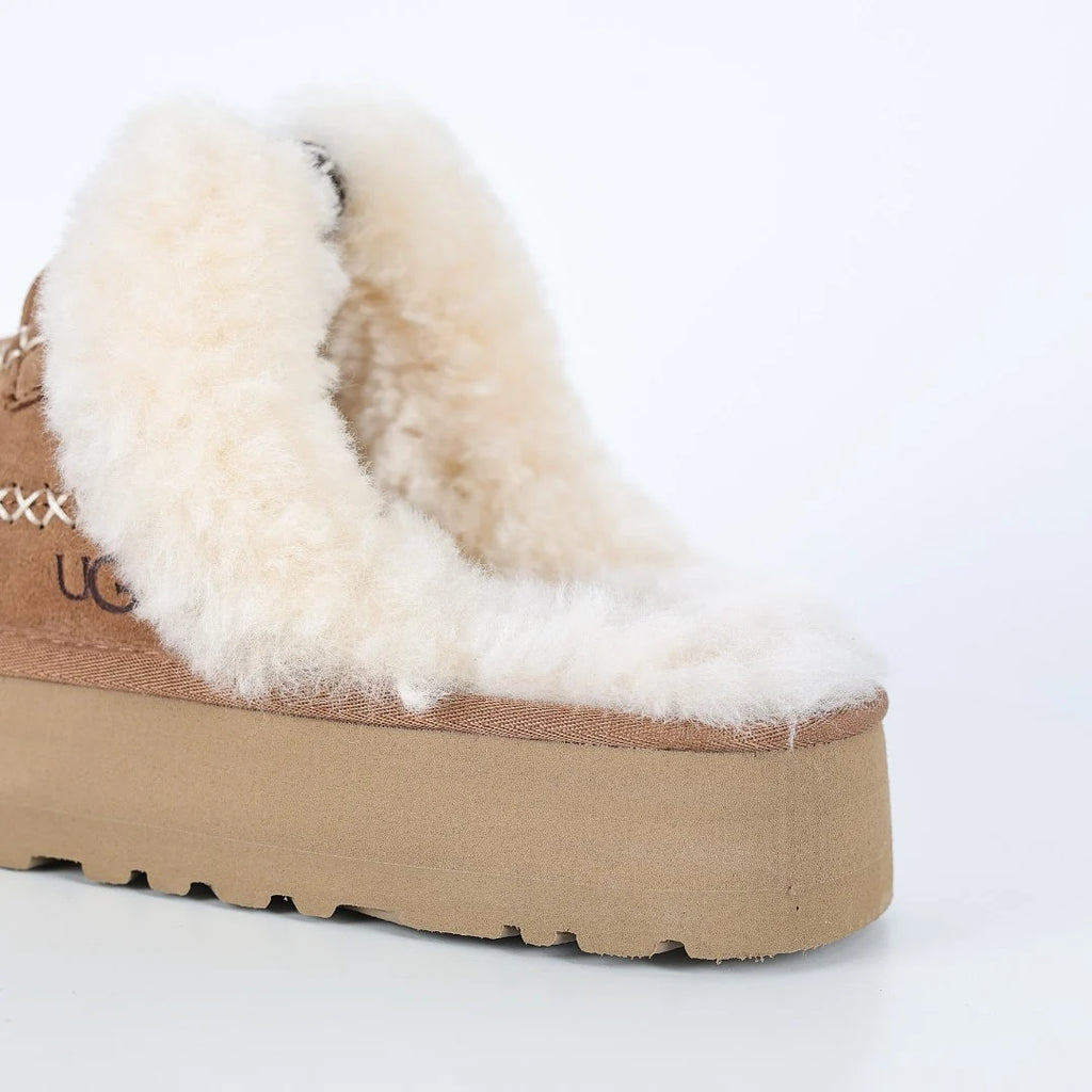 UGG Classic Mini Platform Boot – 3cm Chunky Sole | Women's Warm-Lined Winter Boot