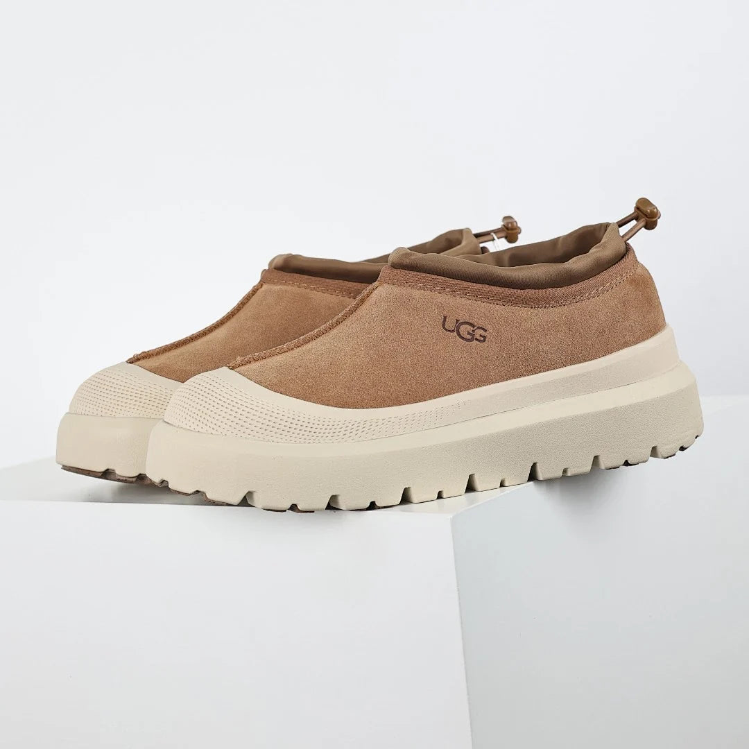 UGG Tasman Platform Slip-On – Chestnut | 4cm Platform Unisex Sneaker Mule