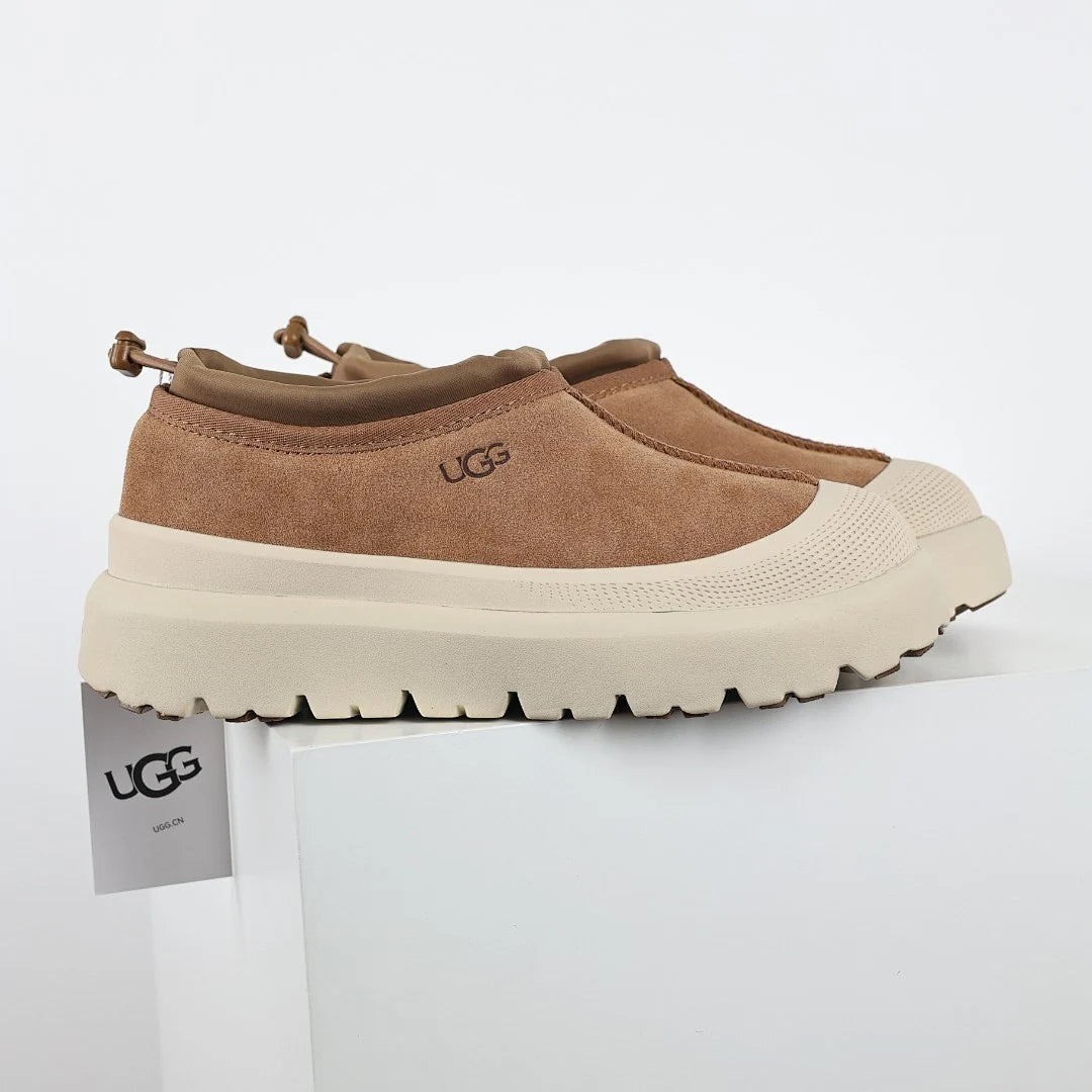 UGG Tasman Platform Slip-On – Chestnut | 4cm Platform Unisex Sneaker Mule