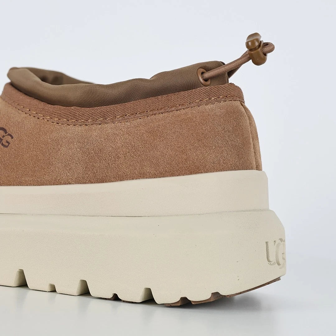 UGG Tasman Platform Slip-On – Chestnut | 4cm Platform Unisex Sneaker Mule