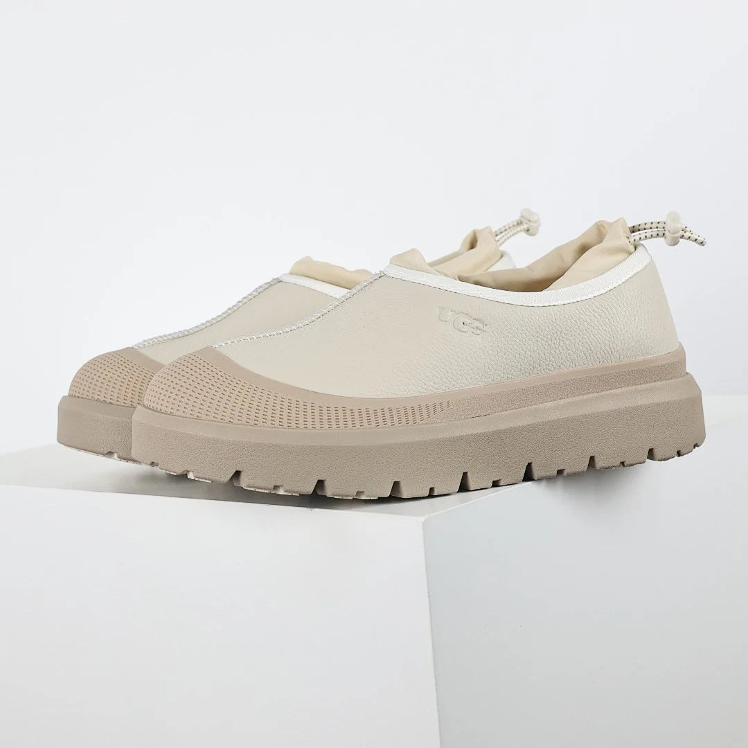 UGG Tasman Platform Slip-On – Beige | 4cm Platform Unisex Sneaker Mule