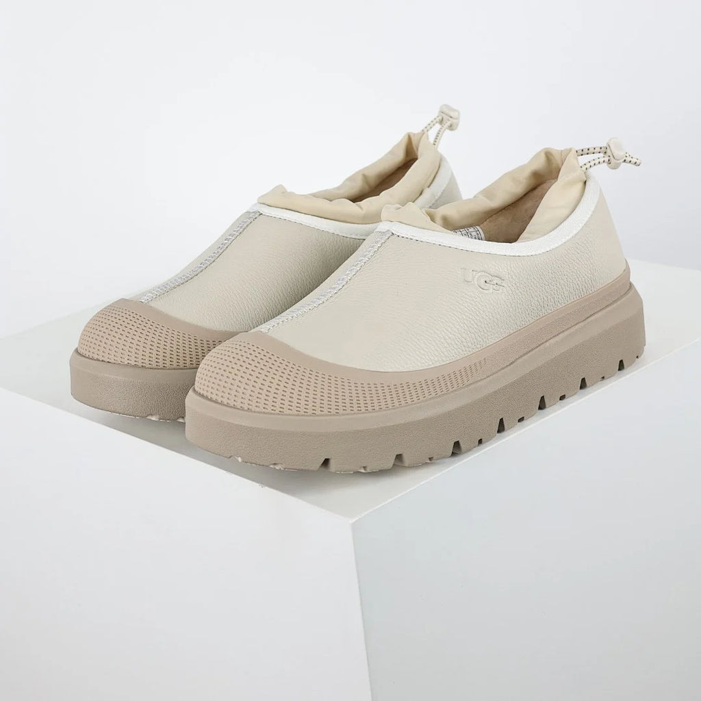 UGG Tasman Platform Slip-On – Beige | 4cm Platform Unisex Sneaker Mule