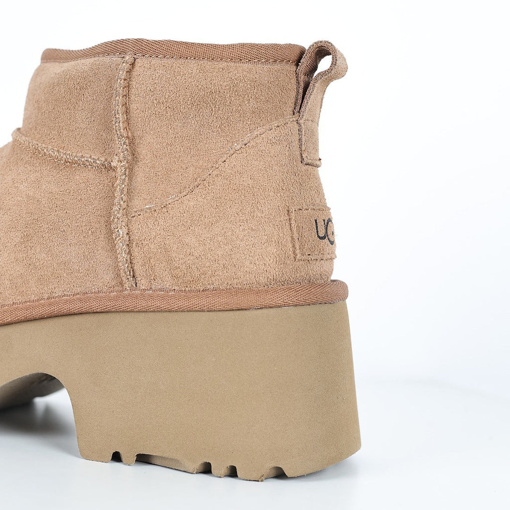 UGG Classic Ultra Mini Platform Boot – Sand | 5cm Chunky Sole Women's Winter Boot