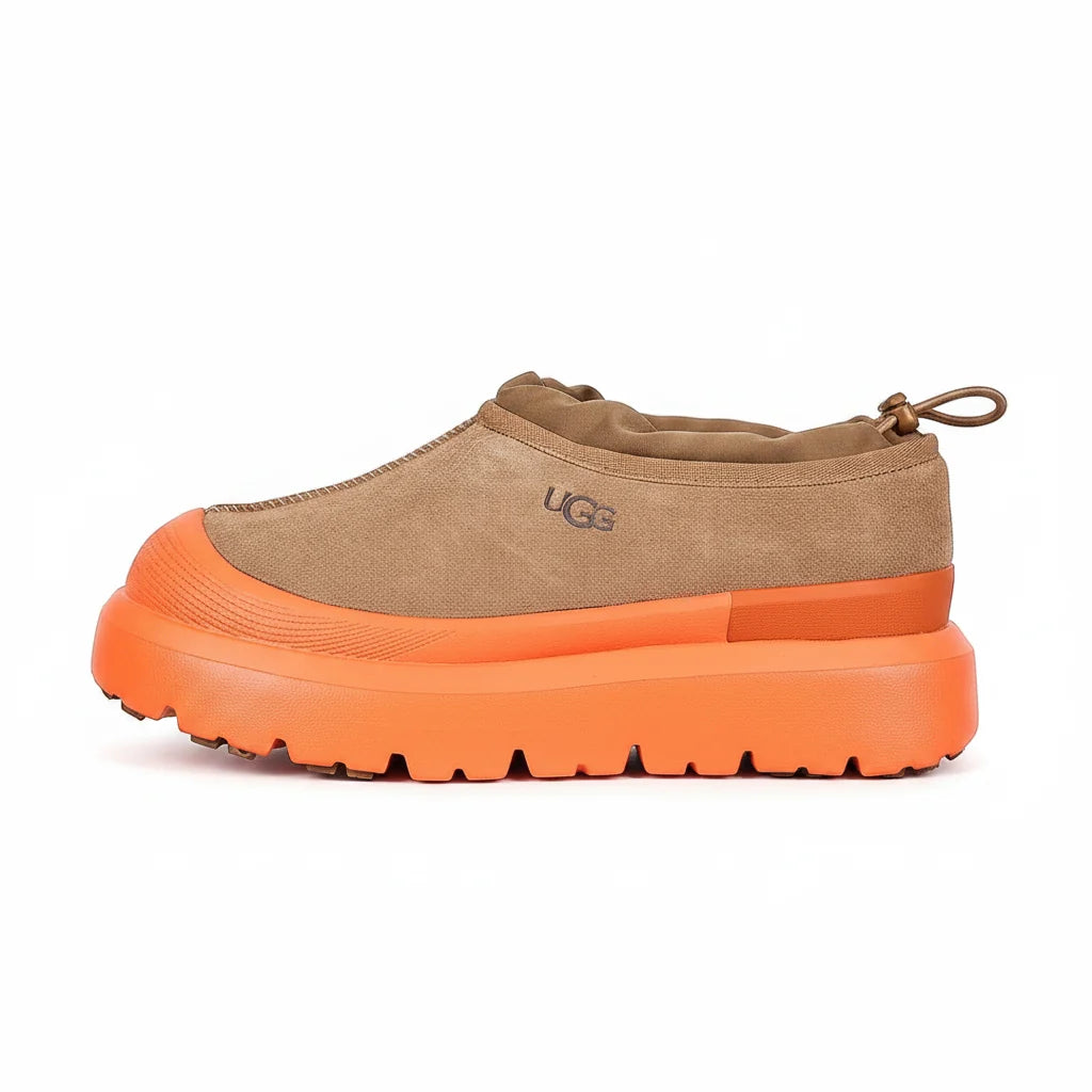 UGG Closed-Toe Low-Top Snow Boots – Bronze | Warm-Lined Unisex Winter Boots